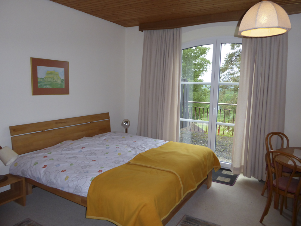 Doppelzimmer im Landhotel Lindenhof in Stadtsteinach in Oberfranken/ Bayern